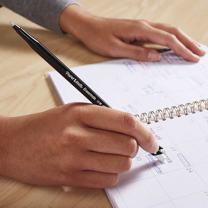 بيبر ميت أقلام حبر جاف ذات رأس متوسط ​​من بيبر ميت، 5 أقلام حبر سوداء (3150458PP) - Image 5